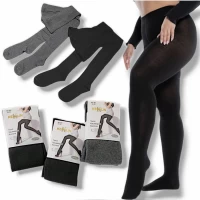 Колготки жіночі кашемірові з пам'яткою ( без байки). Фірми Kenalin. Батал. Колір чорний, сірий. Розмір 54-60. 