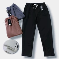 Брюки жіночі спортивні трикотажні, на білому флісі. Фірми Kenalin. Розміри: 3XL-4XL, 4XL-5XL, 5XL-6XL, 6XL-7XL