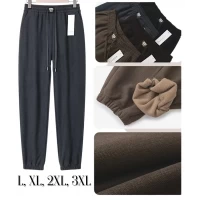 Брюки жіночі джогери. Теплі , всередині на флісі. Тканина мікровільвет. Розміри: L-3XL. (3XL-6XL)