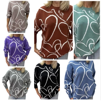 Свитер на завязке Кашемир 25203. Размер 48-54