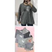 Свитер ХБ трикотаж 25057. Размер 50-52