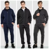 Спортивний костюм тёплый, на флисе, на манжете.  Размеры m, l, xl, 2xl, 3xl (48-56)