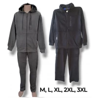 Костюм чоловічій спортивний, трикотажний. Утеплений, на байці. без манжета. Розміри: M-3XL.