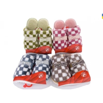 Тапочки женские тонкий мех. Размеры - 36-41