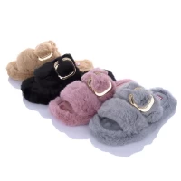 Тапочки женские мех, Sanlin. Размеры - 36-41