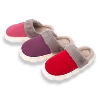 Тапочки женские мех, Sanlin. Размеры - 36-41