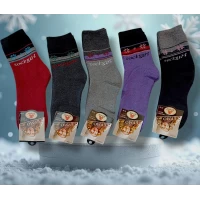 Шкарпетки жіночі теплі, всередині на махрі. Фірми Алія. Термо. Розмір 37-41