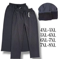 Брюки жіночі теплі в клітинку, фліс. Kenalin. Колір сірий, сіро- синій. Батал. Розміри : 4XL-8XL.