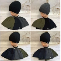 Шапка чоловіча На флісі. Розмір 56-58