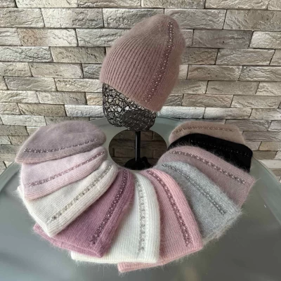 Шапка Ангора Подвійна. Розмір універсальний Шапка Ангора Подвійна. Розмір універсальний