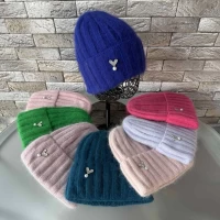 Шапка Ангора. Повністю на флісі. Розмір універсальний