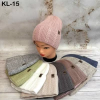 Шапка жіноча На флісі. Розмір 56-58