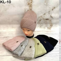 Шапка жіноча На флісі. Розмір 56-58