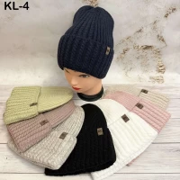 Шапка жіноча На флісі. Розмір 56-58