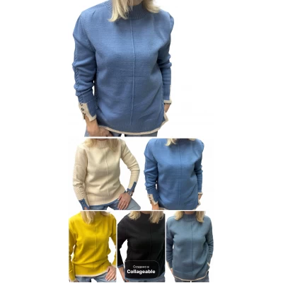 Свитер Кашемир шерсть 24040. Размер 46-52