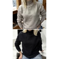 Свитер Кашемир шерсть 24034. Размер 46-52