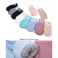 Рукавиці дитячі Подвійні 0934. Розмір 10-14 роки