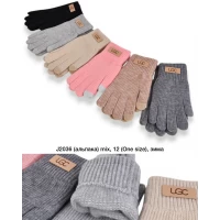 Рукавиці жіночі, Одинарні, Сенсор, J2036. Розмір універсальний