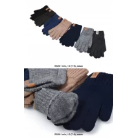 Рукавички підліток Одинарні, Альпака. E0241.  Розмір L 10-12 років,  XL 12-14