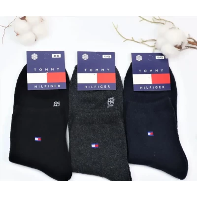 Женские (Подростковые) махровые носки Tommy Hilfiger 10148, размер 36-41