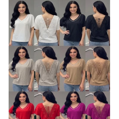 Футболка 26112, (спинка ажурна ). Розмір S,M, L(46,48;50) Якість 95%-cotton; 5%-spandex Футболка 26112, (спинка ажурна ). Розмір S,M, L(46,48;50) Якість 95%-cotton; 5%-spandex