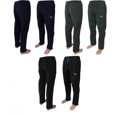 Чоловічі спортивні штани на флісі, без манжету. Розміри 46-54. В уп. 5 шт одного кольору. 85429 Чоловічі спортивні штани на флісі, без манжету. Розміри 46-54. В уп. 5 шт одного кольору. 85429