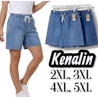 Шорти жіночі джинсові. Kenalin. Напівбатал. Розміри: 2XL, 3XL, 4XL, 5XL.