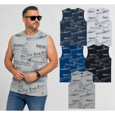 Чоловіча трикотажна безрукавка. Напівбатал. Розміри: 6XL, 7XL, 8XL. Чоловіча трикотажна безрукавка. Напівбатал. Розміри: 6XL, 7XL, 8XL.