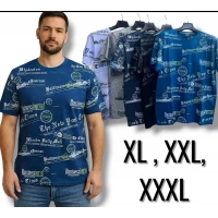 Футболка чоловіча трикотажна. Норма. Розміри: XL, 2XL, 3XL