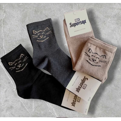 Шкарпетки жіночі демісезонні. Supersox. Розмір 35-40. Шкарпетки жіночі демісезонні. Supersox. Розмір 35-40.