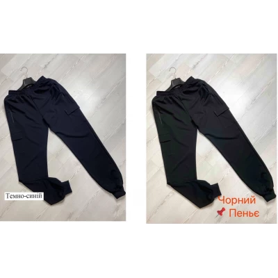 Чоловічі спортивні штани на манжеті. Розміри 46-54. Матеріал двонитка пеньє. 85338 Чоловічі спортивні штани на манжеті. Розміри 46-54. Матеріал двонитка пеньє. 85338