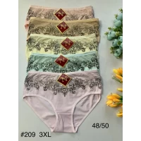Трусики женские Лилия, 48-50, Хлопок