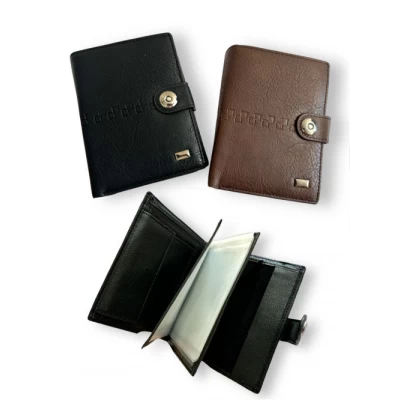 Кошелёк для паспорта с кноп. (10,5*3*14)см, 09011 Кошелёк для паспорта с кноп. (10,5*3*14)см, 09011