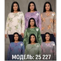Свитер 25227.  Качество кашемир - коттон. Размер 50-54.