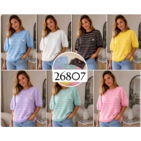 Свитер 26807. Розмір - 46-54. Якість - 55%recycled polyester,30%wool,15%polyester