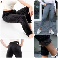 Жіночі теплі спортивні штани,  велюр на хутрі.. Розміри 5xl-7xl. В упаковці 6 шт різного кольору. 84289