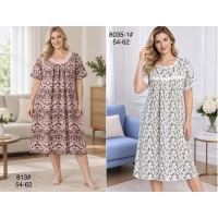 Ночные рубашки XL-2XL-3XL-4XL-5XL Ночные рубашки XL-2XL-3XL-4XL-5XL