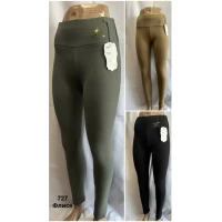 Жіночі теплі лосини. Р. m-2xl. В упаковці 6 шт різного кольору. Матеріал кашемір на флісі. 84932