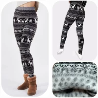 Жіночі лосини теплі на флісі. Розміри L-7XL, 83985
