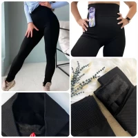 Жіночі лосини теплі на хутрі. Розміри 48-60, 81103