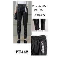 Жіночі брюки. Розміри 42-56. Матеріал екошкіра 79783