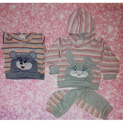 Костюм Шрек (двухнитка петля) 1189 Размеры 24-28