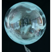 Бабл перья тиффани 45 см (Китай)  