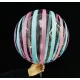 Шар бабл bubble полосатый 45 см (Китай) , расцветки разные
