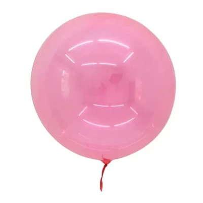 Воздушный шар bubbles красный 45 см