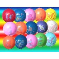 Воздушные шары Панч - Болл ассорти пастель шелкография 18" (45 см) Gemar Воздушные шары Панч - Болл ассорти пастель шелкография 18" (45 см) Gemar