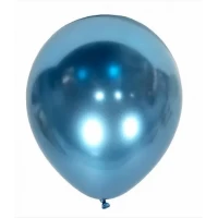 Шары воздушные хром синий 12" (50 шт/уп), Китай 
