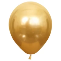 Шары воздушные хром золото 12" (50 шт/уп) Balonevi  