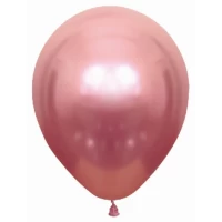 Шары воздушные хром розовый 12" (50 шт/уп) Balonevi 