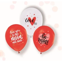 Воздушные шары "Be mine" ассорти ТМ Твоя Забава (50 штук)